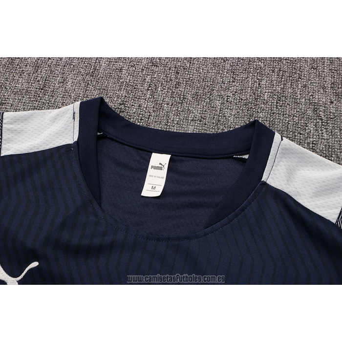 Chandal del Manchester City Manga Corta 2021-2022 Azul